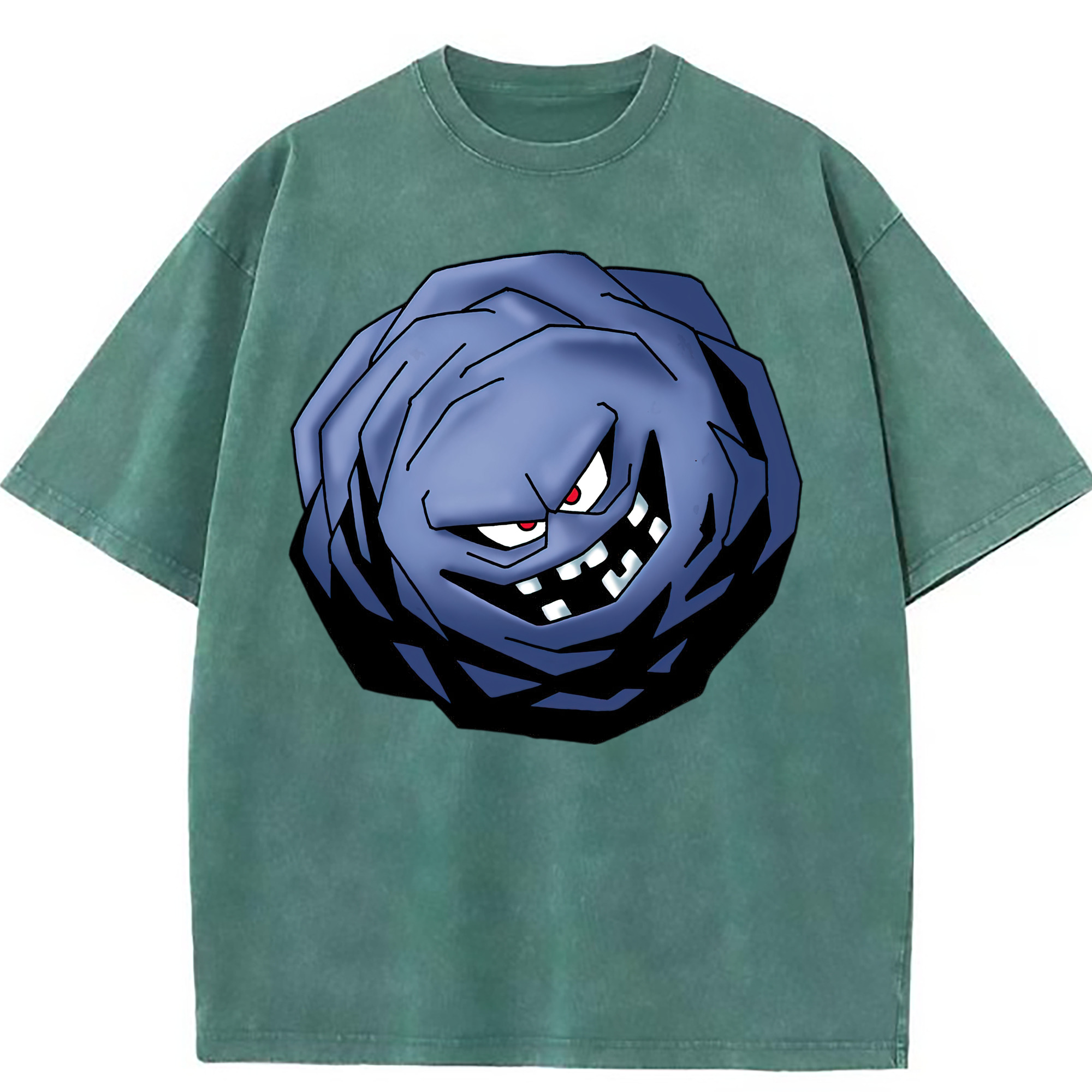 （画像用） ドラゴンクエスト Doragon Kuesuto Dragon Quest 綿100% ヴィンテージ風 半袖Tシャツ（フロントプリント）